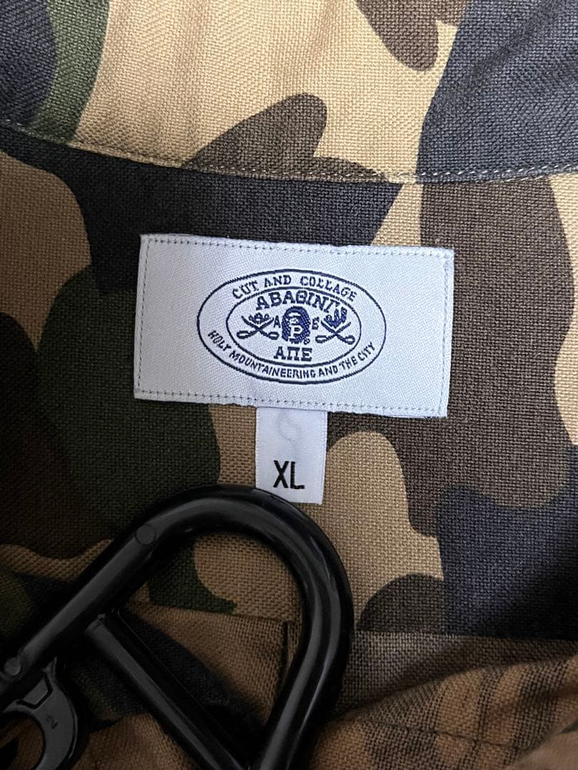 90s A BATHING APE 1stカモ 長袖シャツ