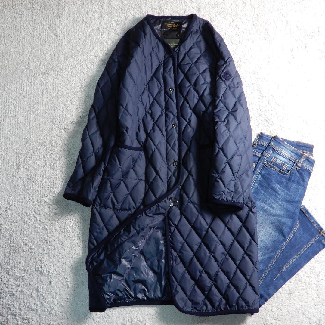 ナノユニバース 西川ダウン キルティングライナー ダッフルコート 36