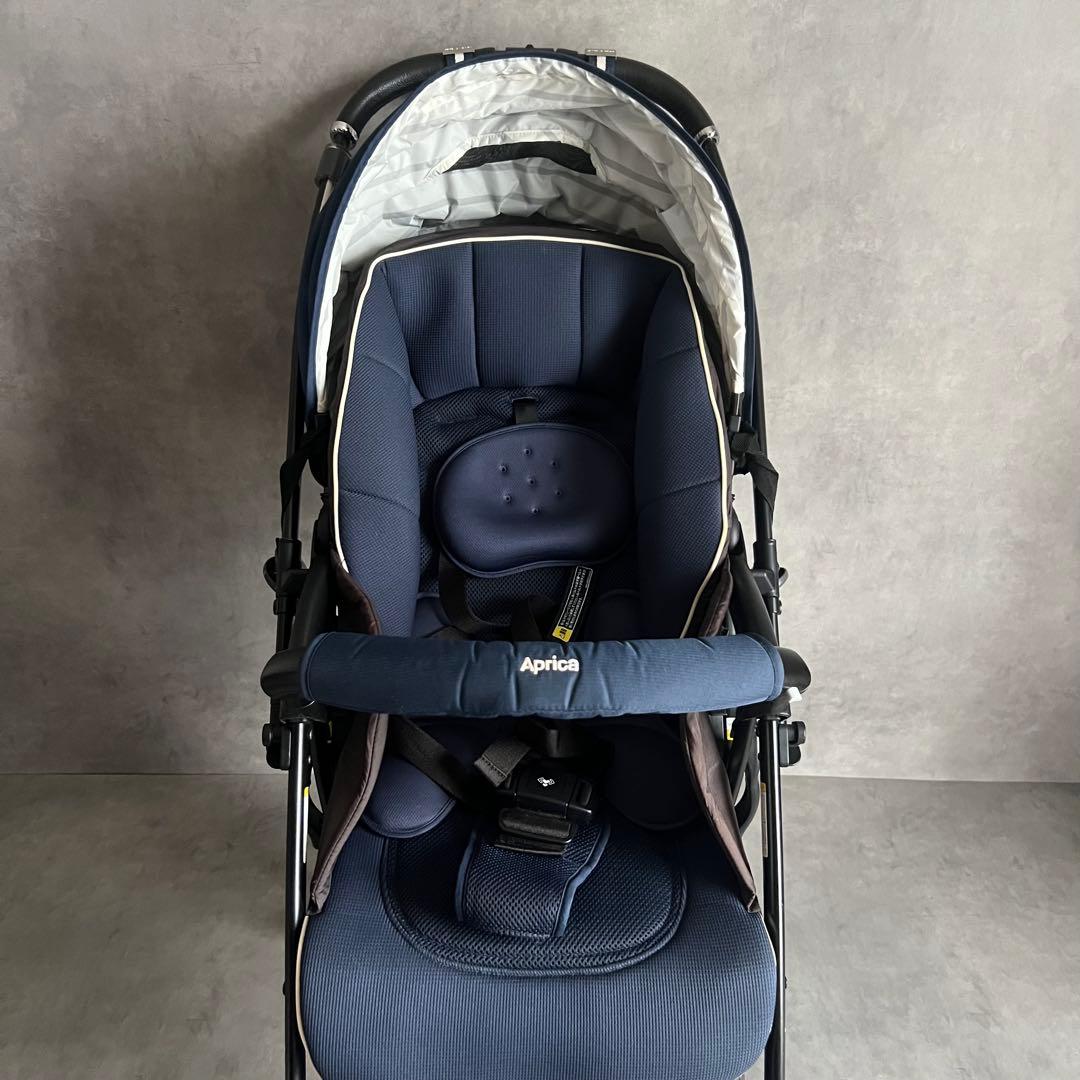 【美品】 アップリカ ラクーナ クッション ベビーカー Aprica