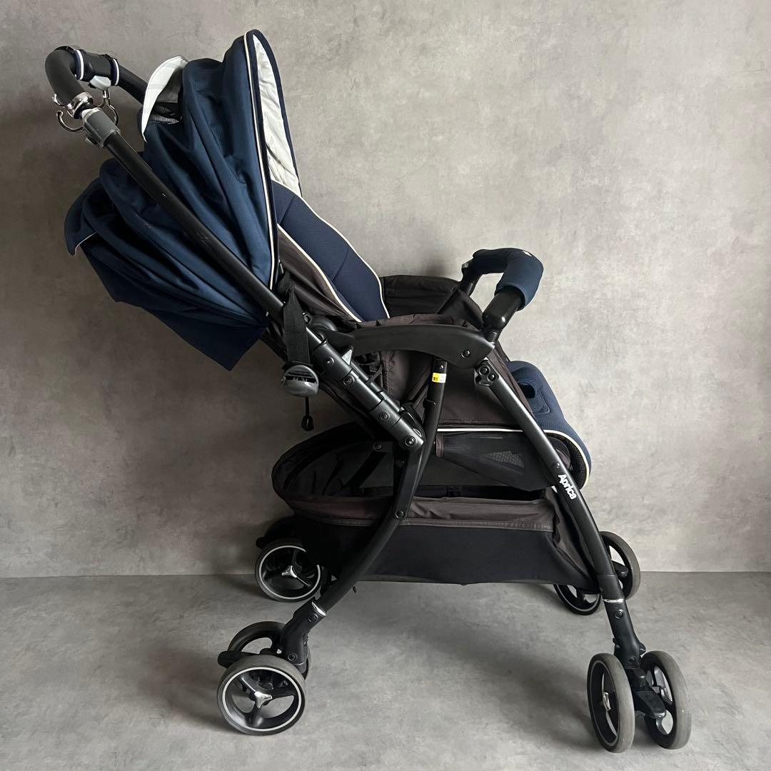 【美品】 アップリカ ラクーナ クッション ベビーカー Aprica