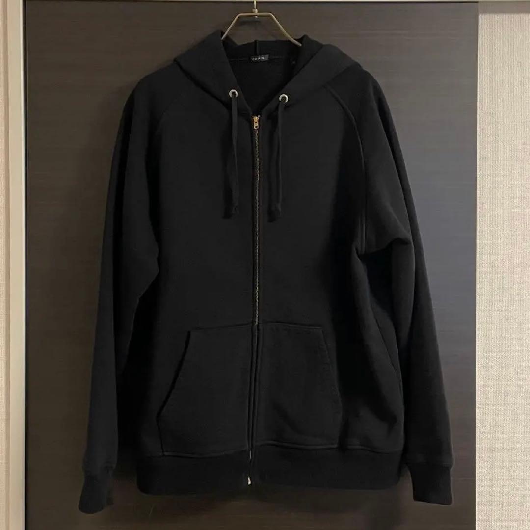 24AW COMOLI コットン裏毛 ジップパーカ 3 A03-05001