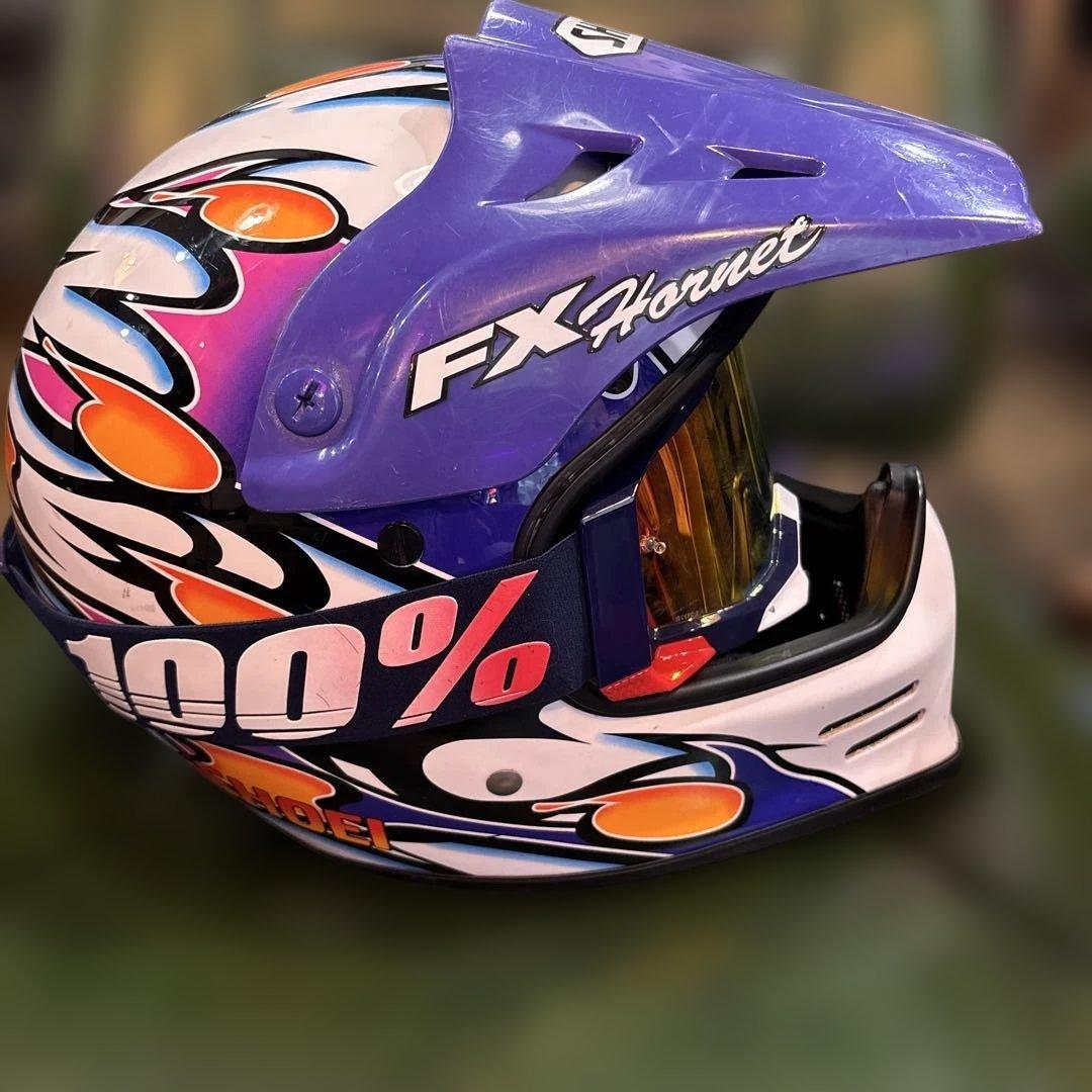 希少　ヴィンテージ SHOEI FX Hornet オフロード　ヘルメット