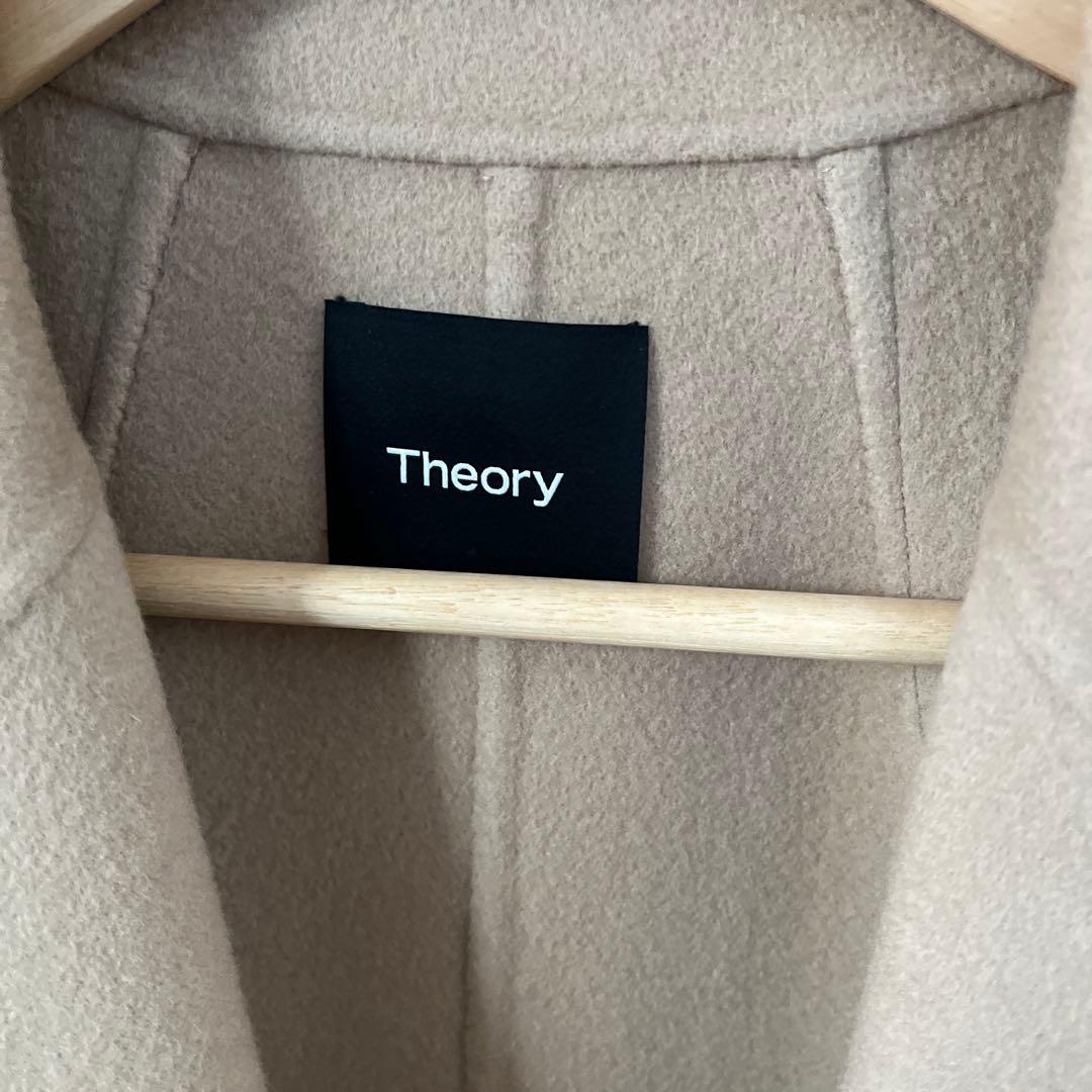 Theory ベージュ チェスターコート