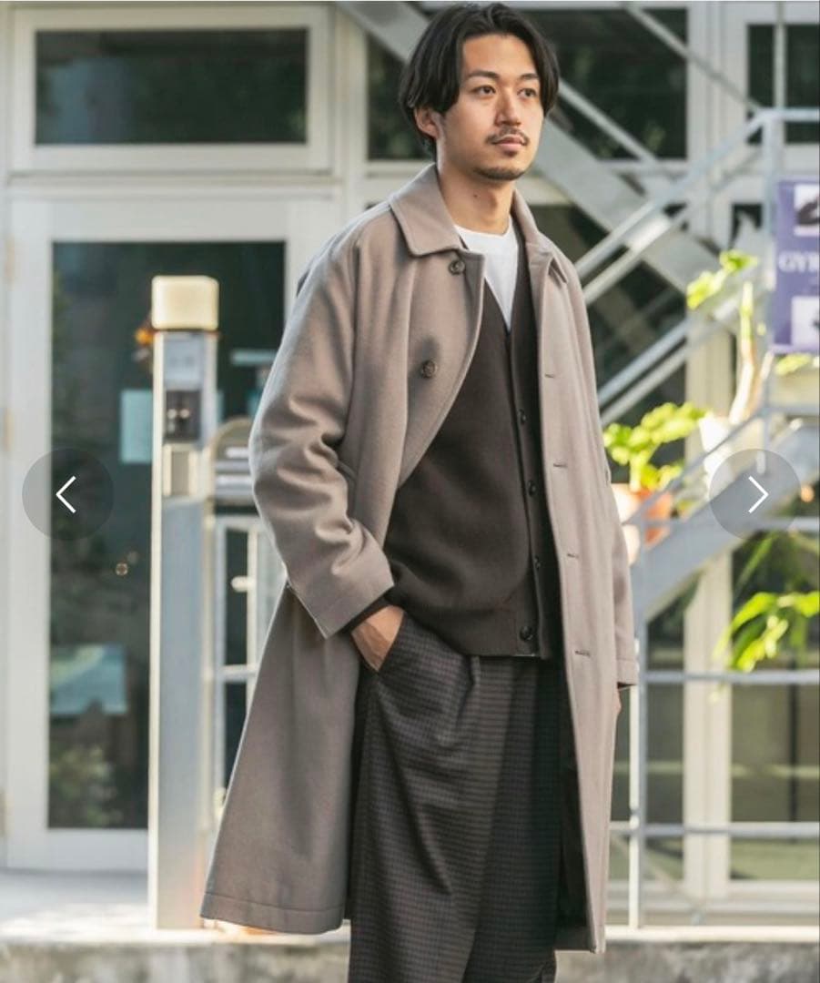 新品＊アーバンリサーチ＊ウールバルカラーコート
