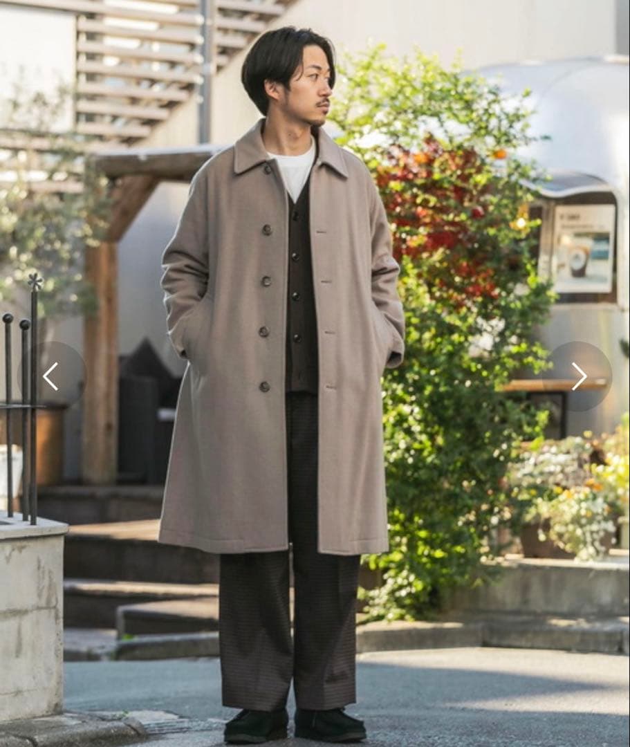 新品＊アーバンリサーチ＊ウールバルカラーコート