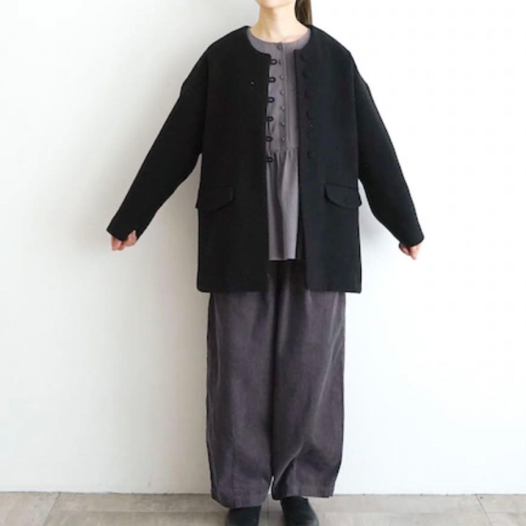 【新品】tandey オオカミとフクロウ ウールコート