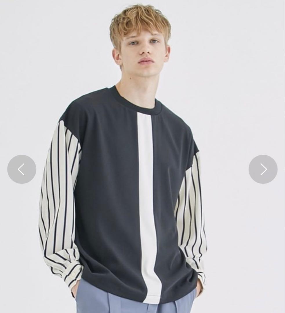 【値下げ】CULLNI STUDIOUS別注 切り替えプルオーバー