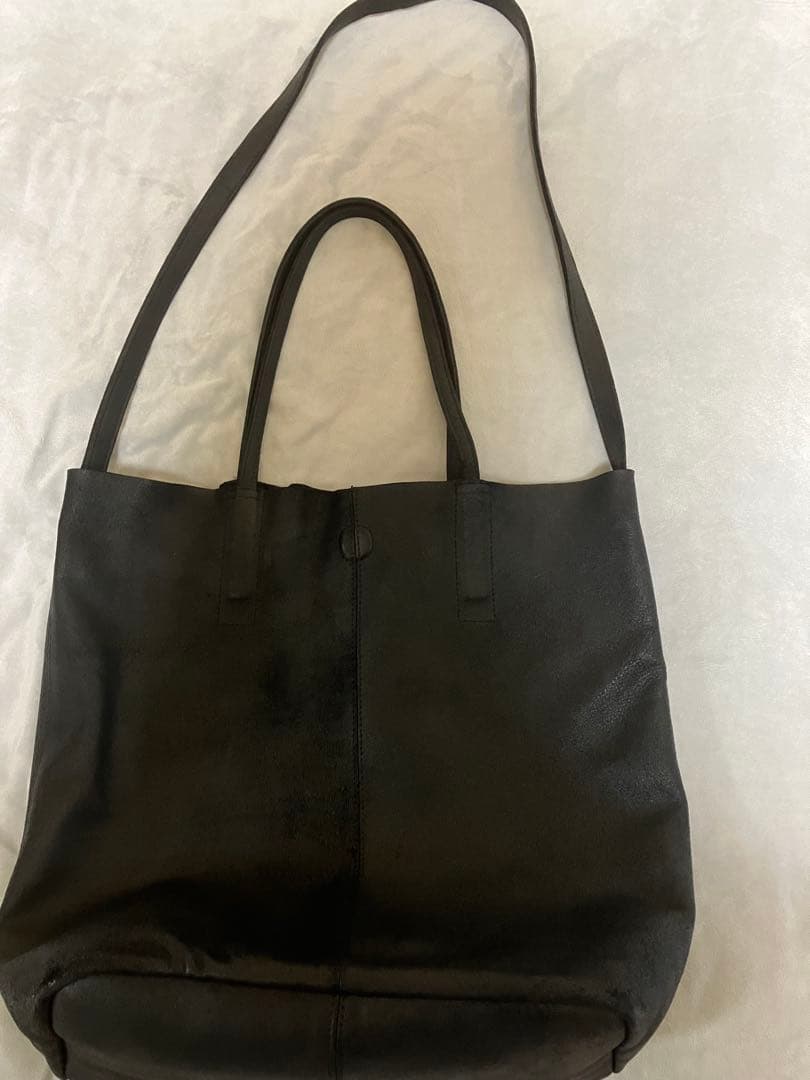 Morphee モルフェ　3WAY MIDIUM TOTE SHORT ブラック