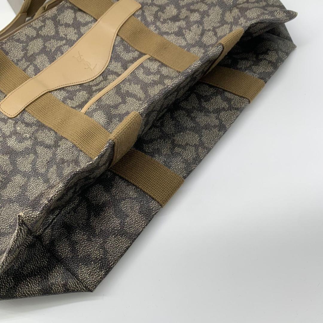 極美品✨YSL イヴサンローラン ボストンバッグ 肩掛け 大容量 ジラフ柄