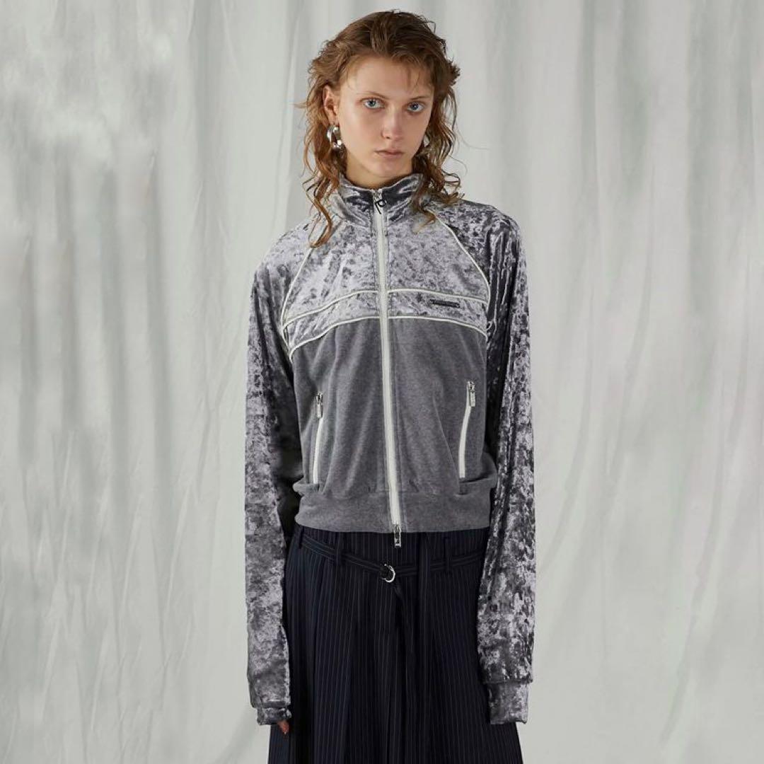 トップス prank project Velour Combi Track Blouson