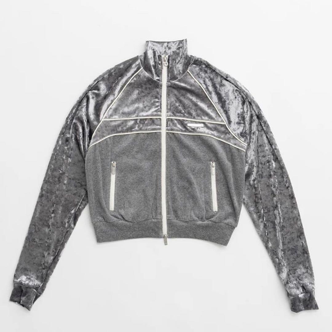 トップス prank project Velour Combi Track Blouson