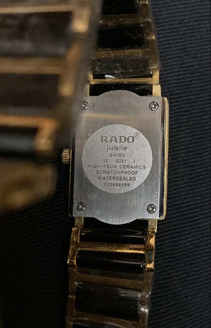 E*y様 《RADO》jubile レディースウォッチ スイスメイド セラミック