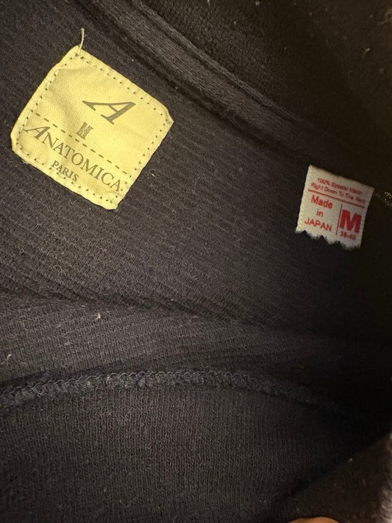 アナトミカ　モックネックT 4色セット　M