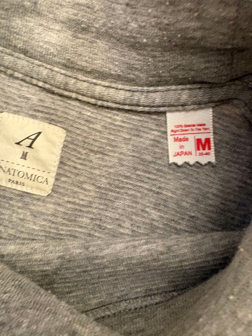 アナトミカ　モックネックT 4色セット　M