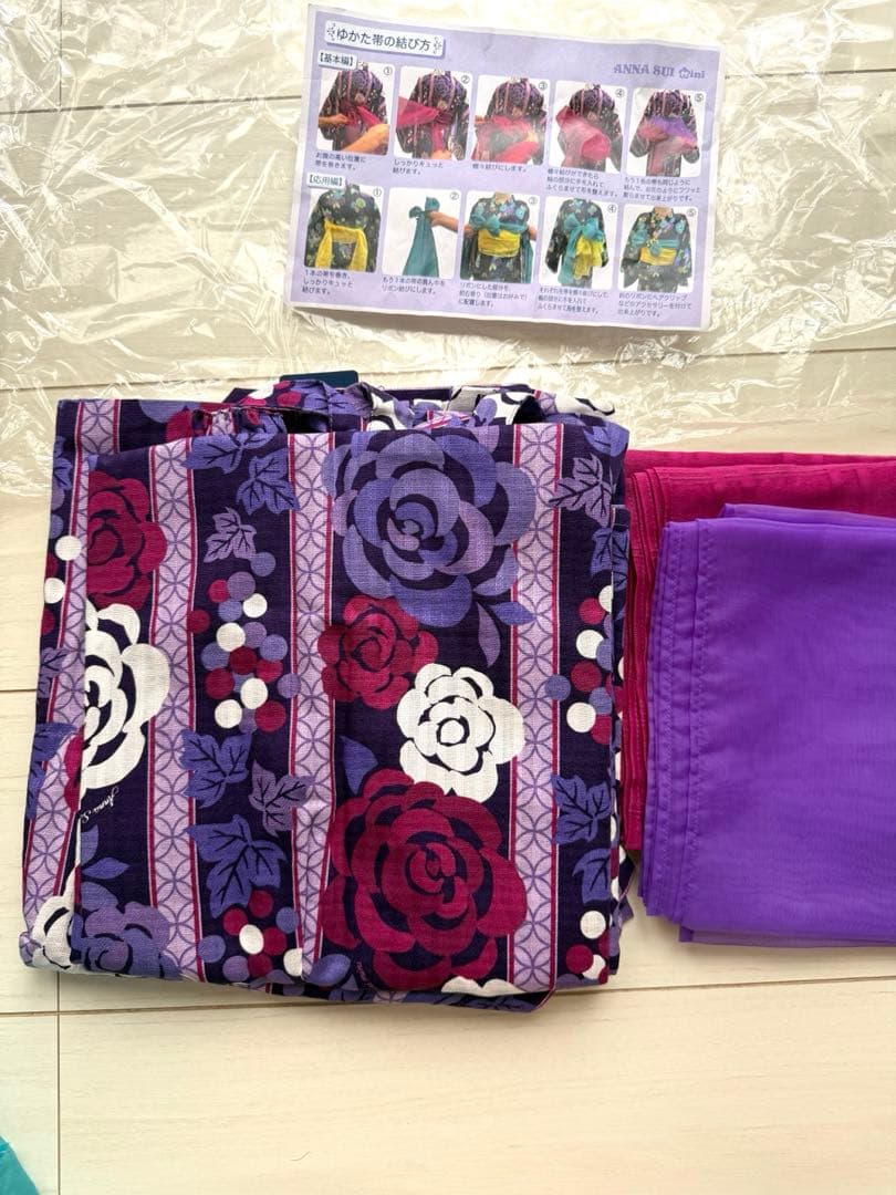 本日限りジュニアサイズ新品ANNA SUI mini アナスイミニ　浴衣