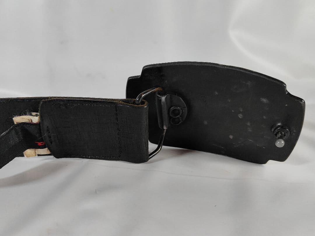 【極美品】DIESEL ディーゼル　高級イタリアンドレスベルト　黒艶本革　正規品