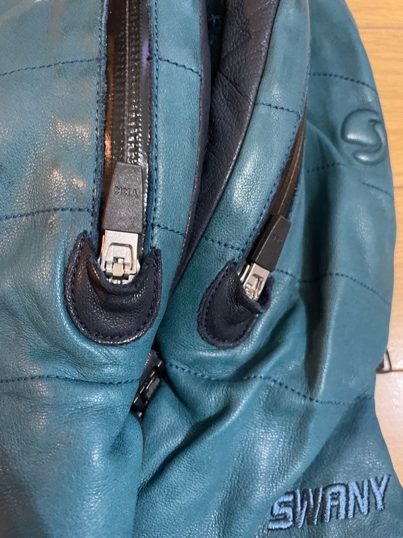 スワニー　スキー　スノーボード　レザーグローブ　swanny メンズM