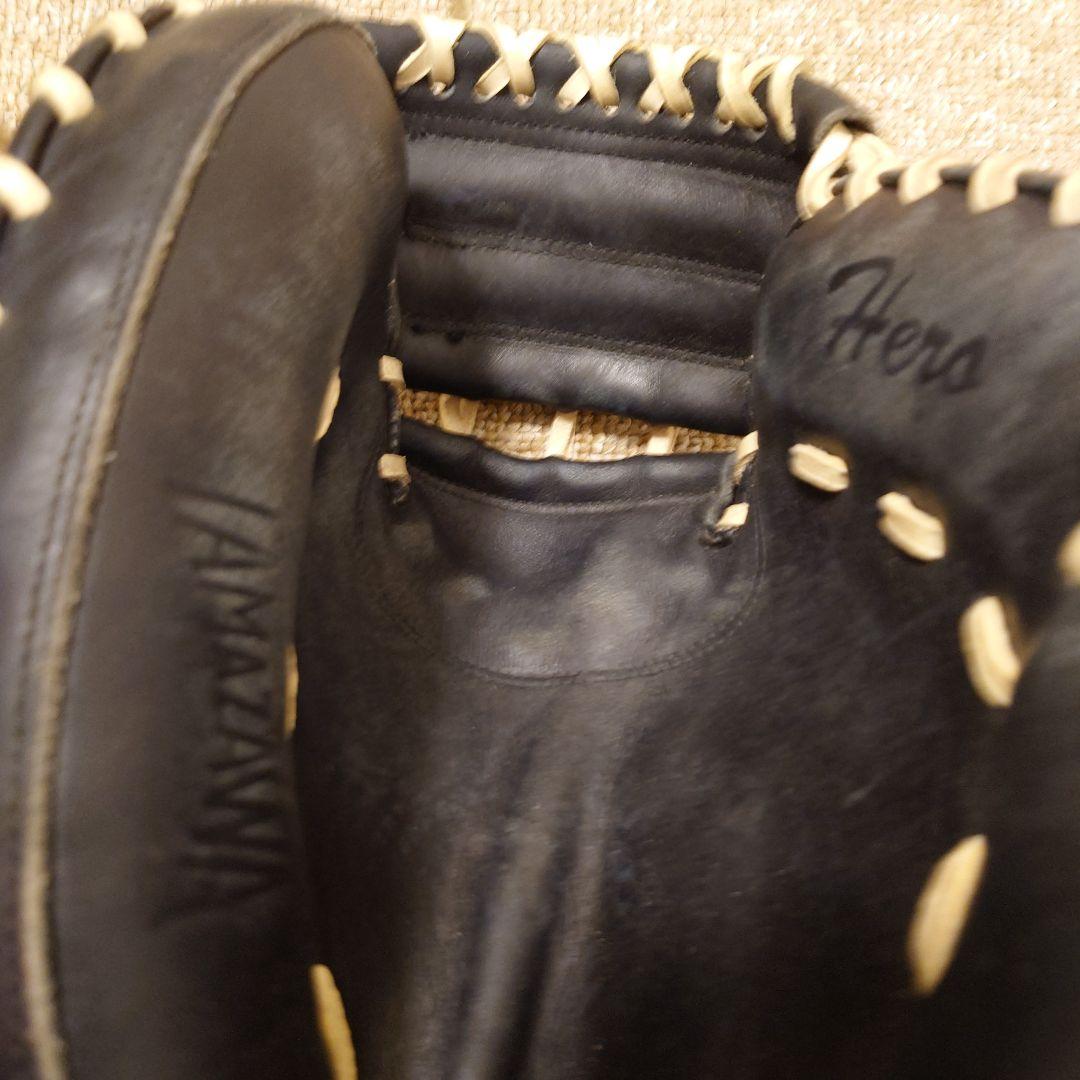 TANZAWA 硬式野球グローブ 黒 Deluxe Hero