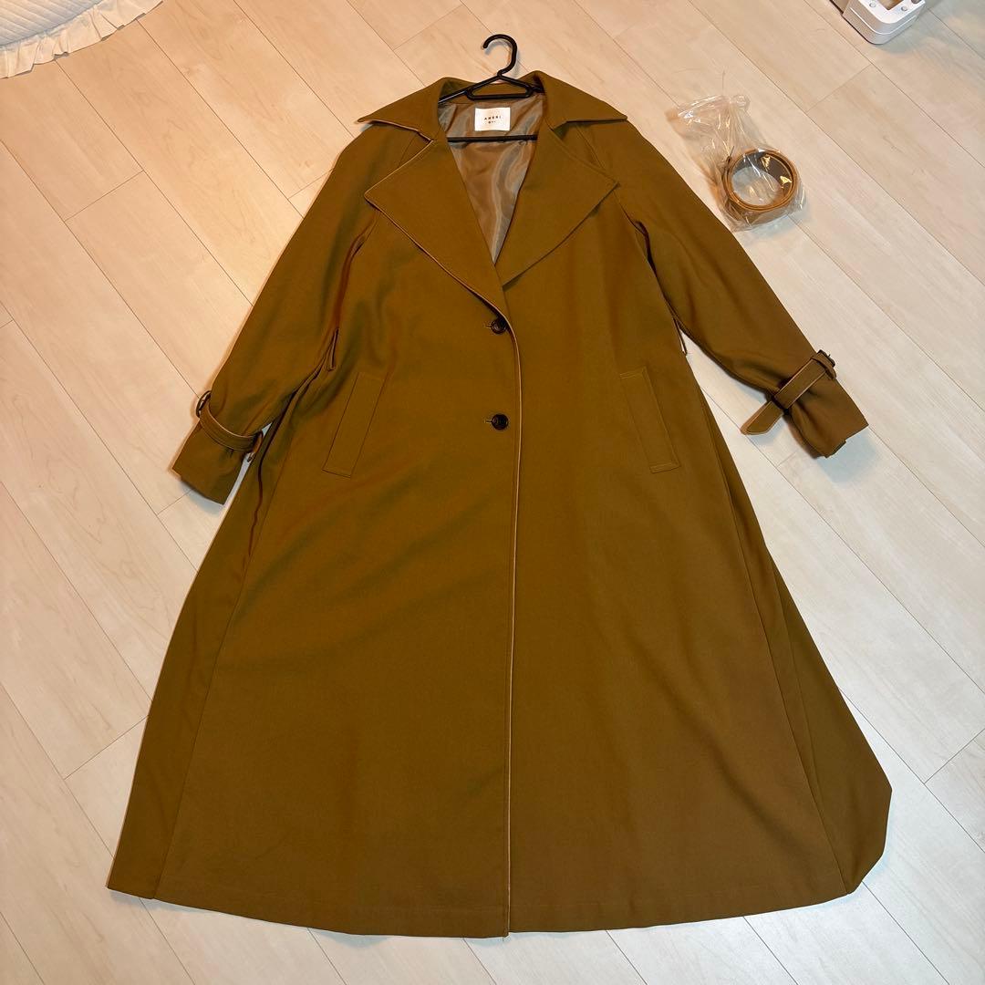 【Ameri Vintage】BACK CUTTING LACE COAT