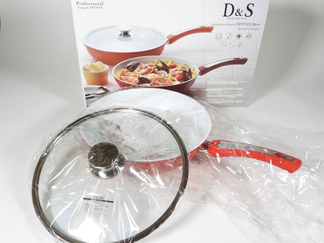 【新品未使用】D&S アルミフォージド グリルパン両手鍋 フライパン ３点セット