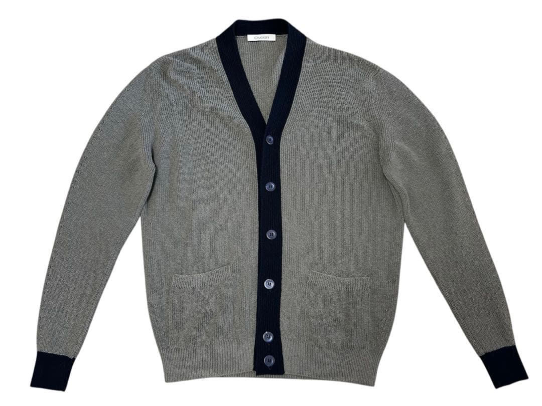 Cruciani グレー カーディガン