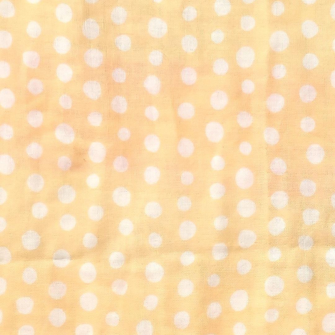 レトロポップな花柄ブランケット★ベビーのおくるみ(ガーゼ裏地付き)