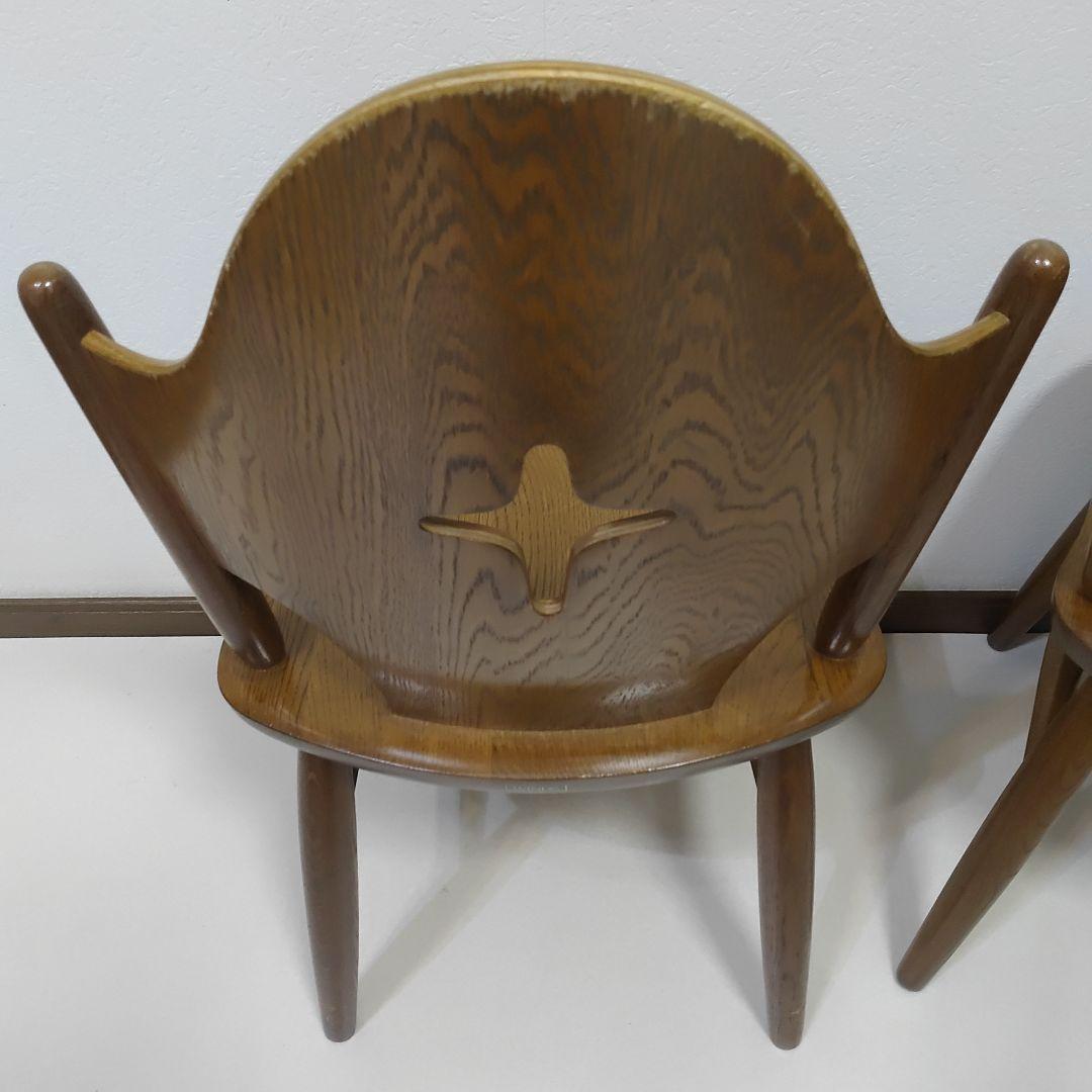④ 希少なお品　飛騨の家具　WINDS 太平　ダイニングチェア　チャーチチェア