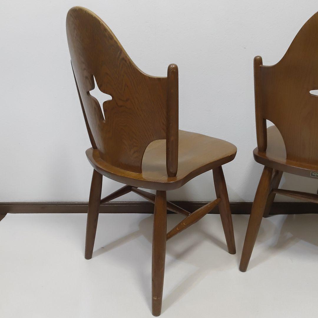 ④ 希少なお品　飛騨の家具　WINDS 太平　ダイニングチェア　チャーチチェア