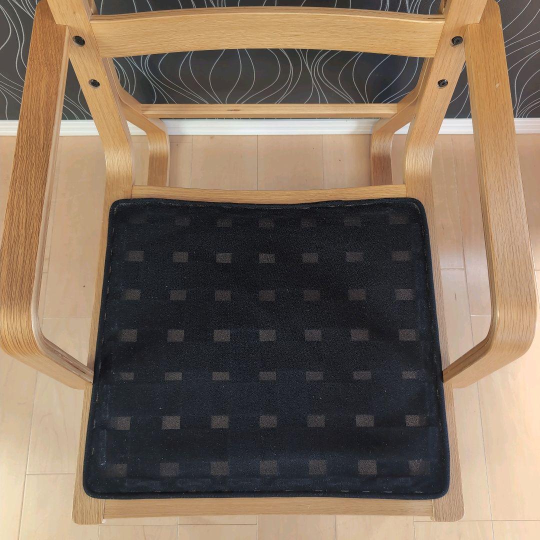 MUJI(無印良品)リビングでもダイニングでもつかえるソファチェア