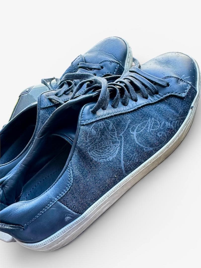 Berluti ダークブルー スニーカー