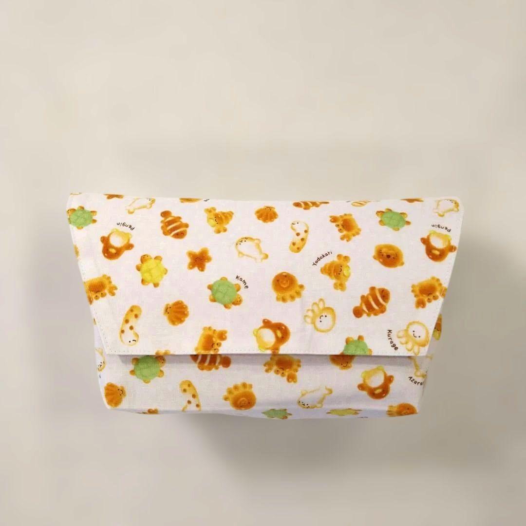 No.2808　お弁当袋　＆　巾着袋(25×25)2個　計3点セット