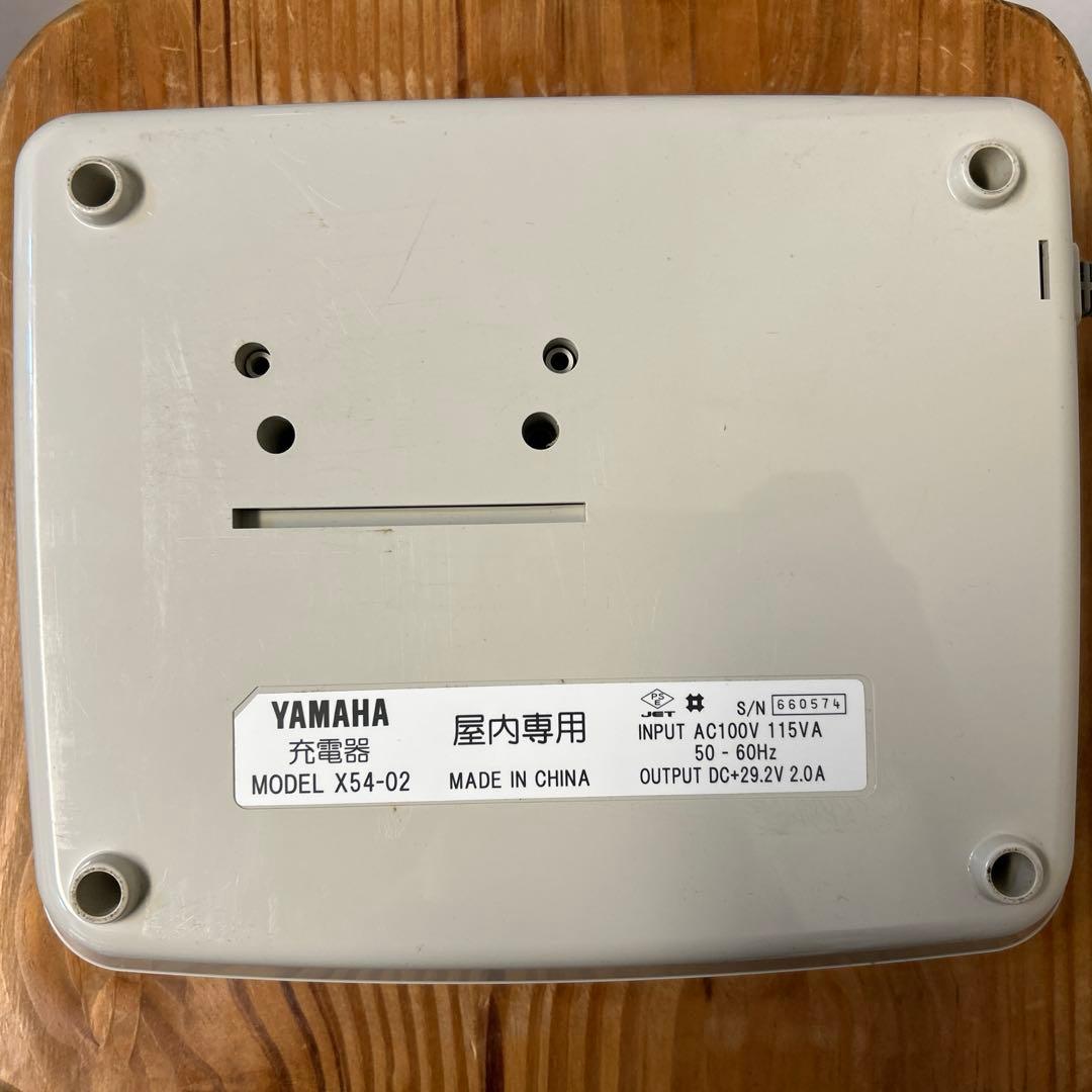 【未使用】YAMAHAリチウムイオンバッテリー X83-8212A-23/充電器