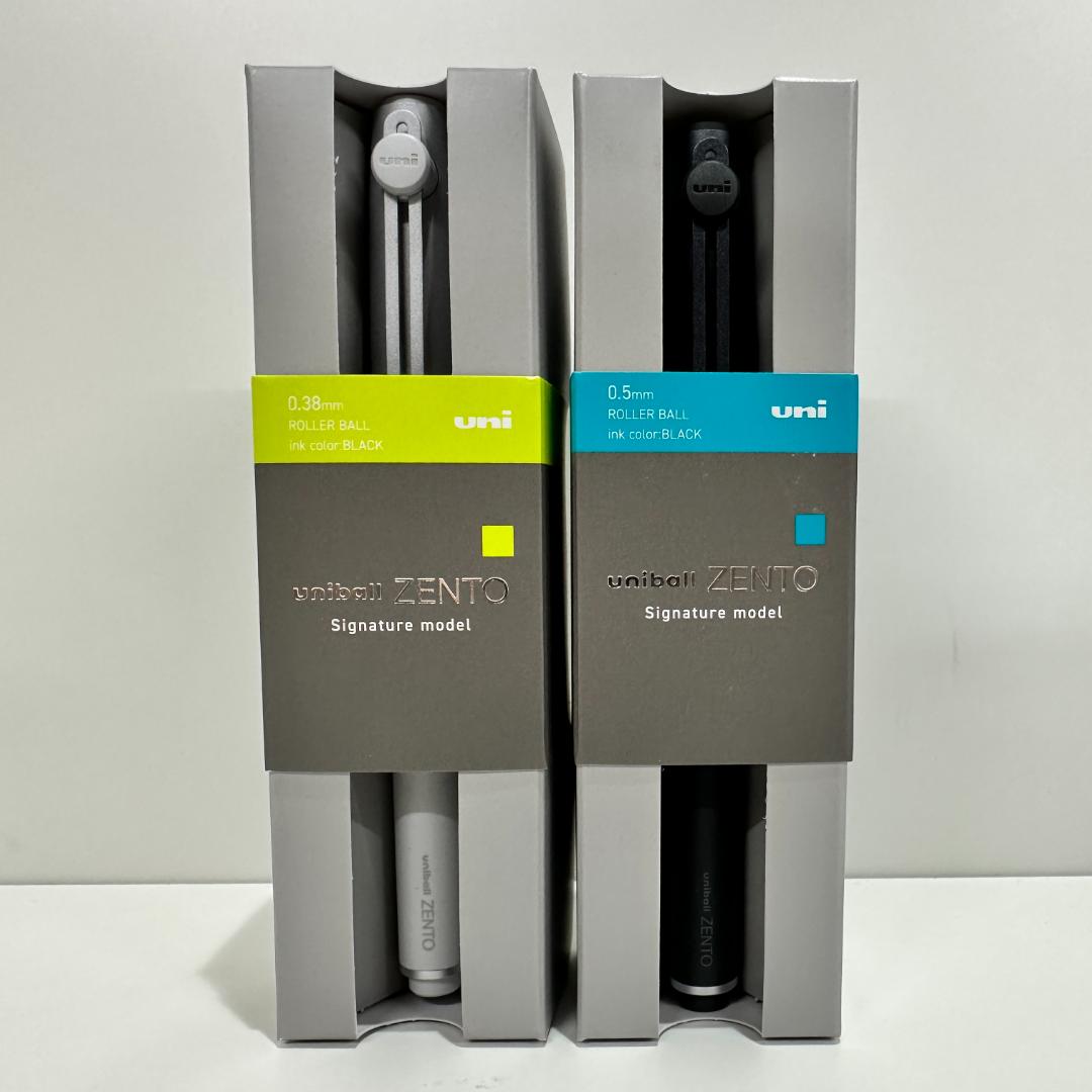 uni uniball ZENTO シグネチャーモデル 2種セット【新品未使用】