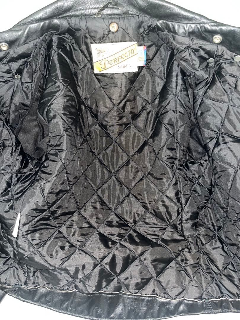 Schott ダブルライダースジャケット38 made in USA