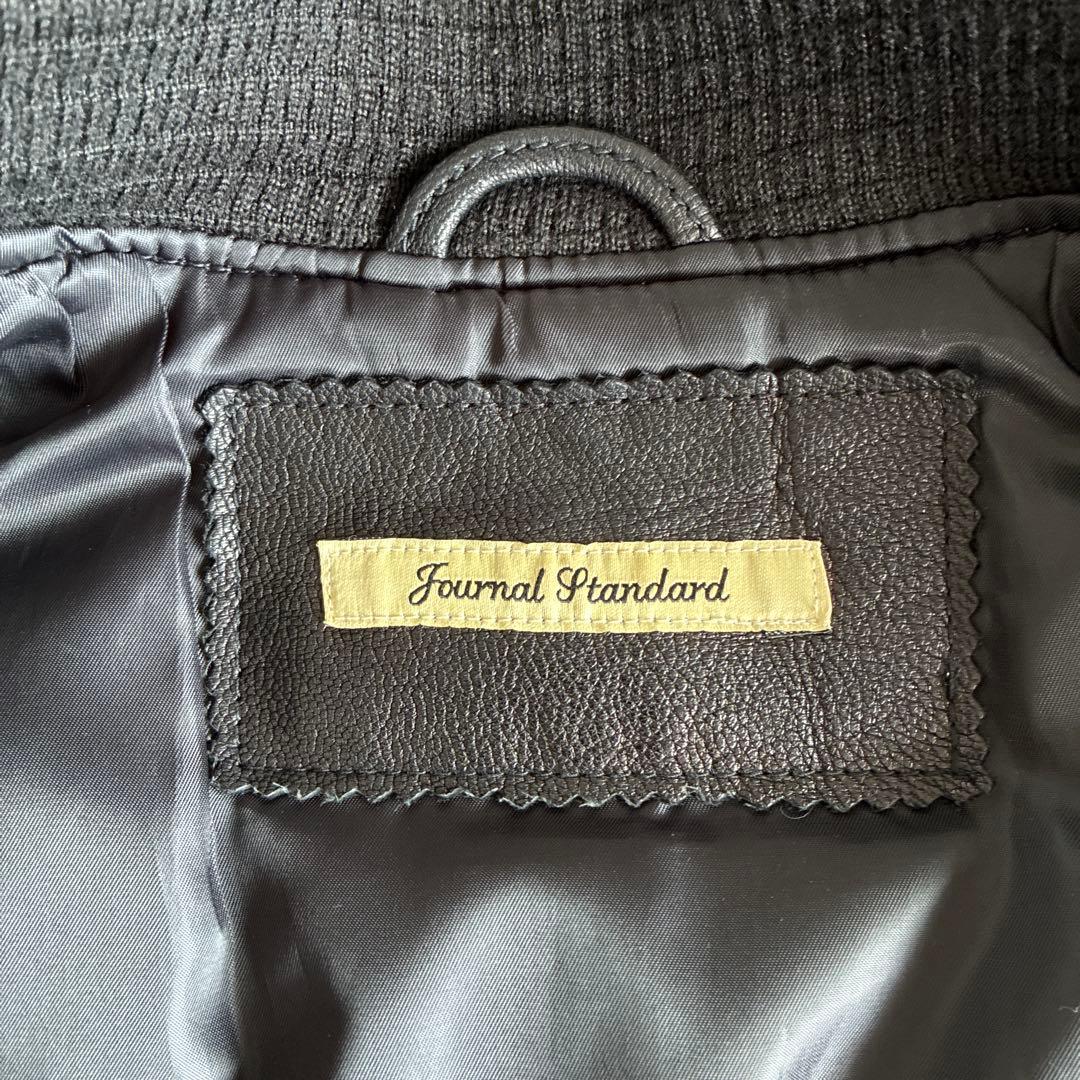 JOURNAL STANDARD レザージャケット　ブラック