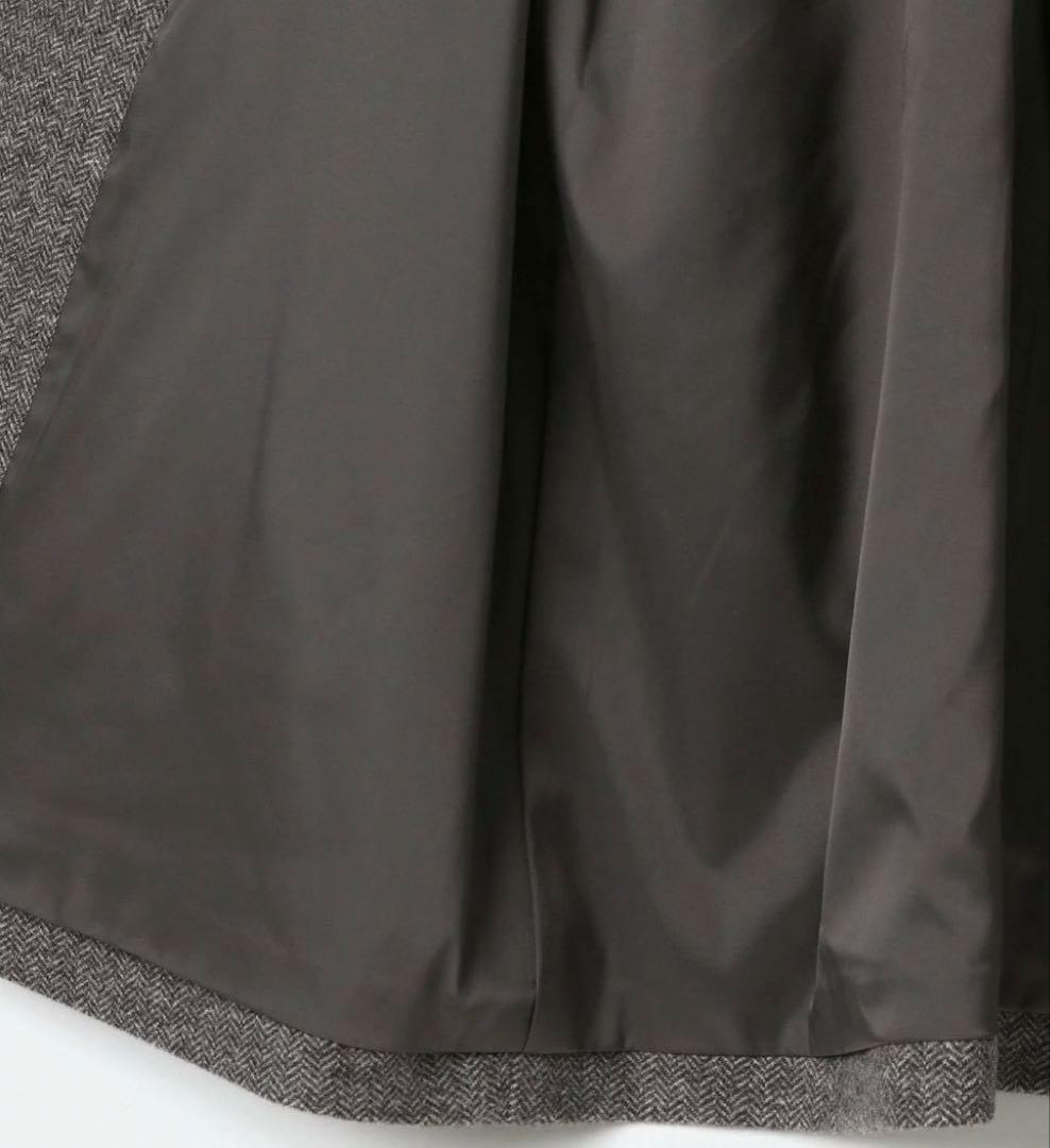 グローバルワーク　軽やかストレッチ襟2WAYミドルコート