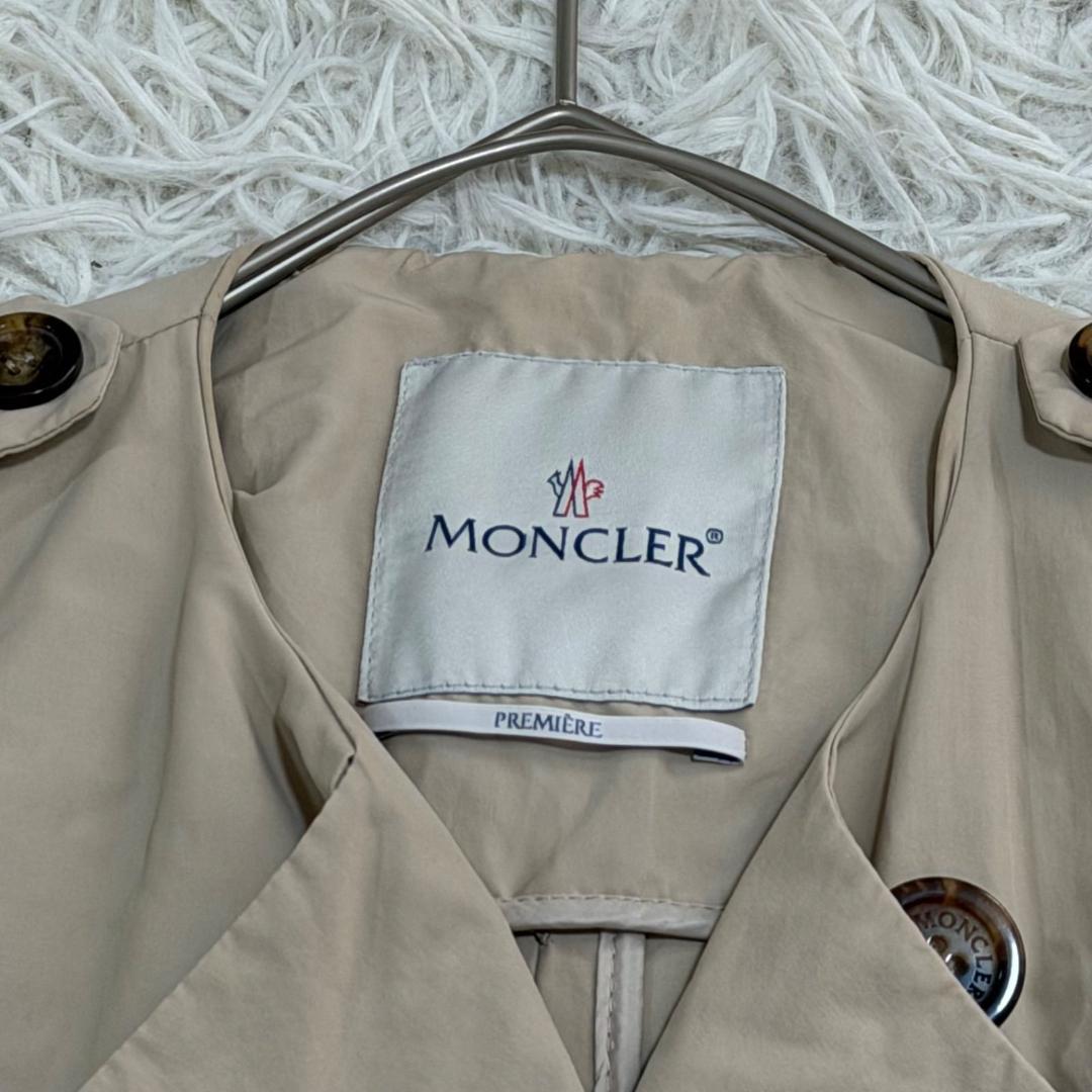 16756✨MONCLER premiere ベルト コットン トレンチコート
