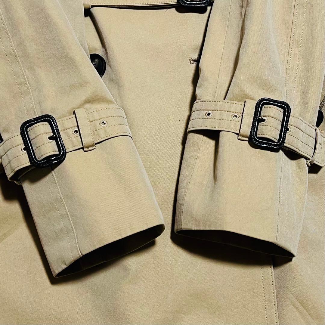 【美品】SANYO サンヨー 100年コート トレンチコート ライナー付き