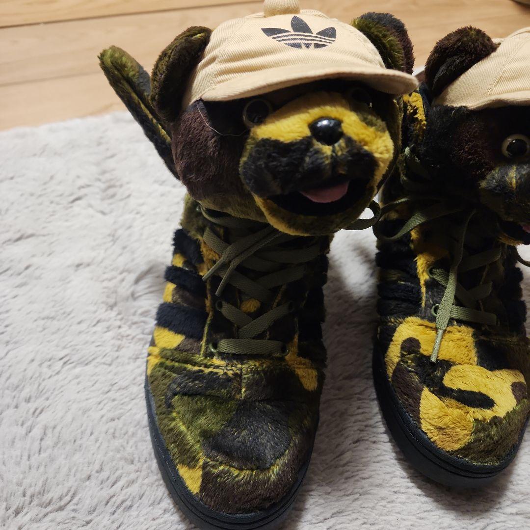 h*h様 adidas×Jeremy Scott カモベア スニーカー　26.5