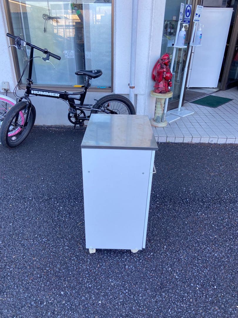 山善 YAMAZEN ステンレストップキッチンペール NSKD-2WP