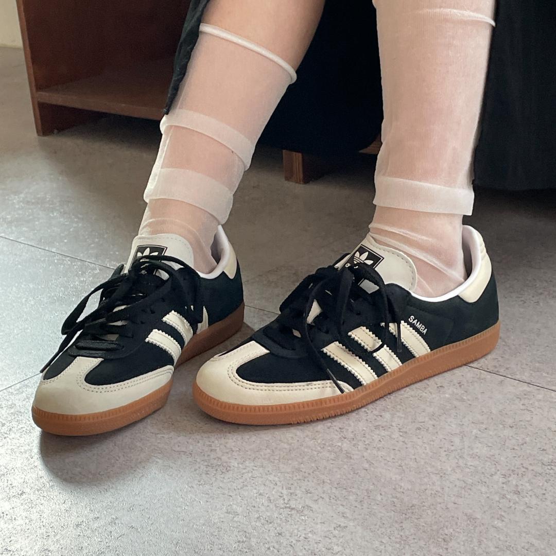 1点限定！adidas✨Samba OG サンバ ブラック/ホワイト モノ 24