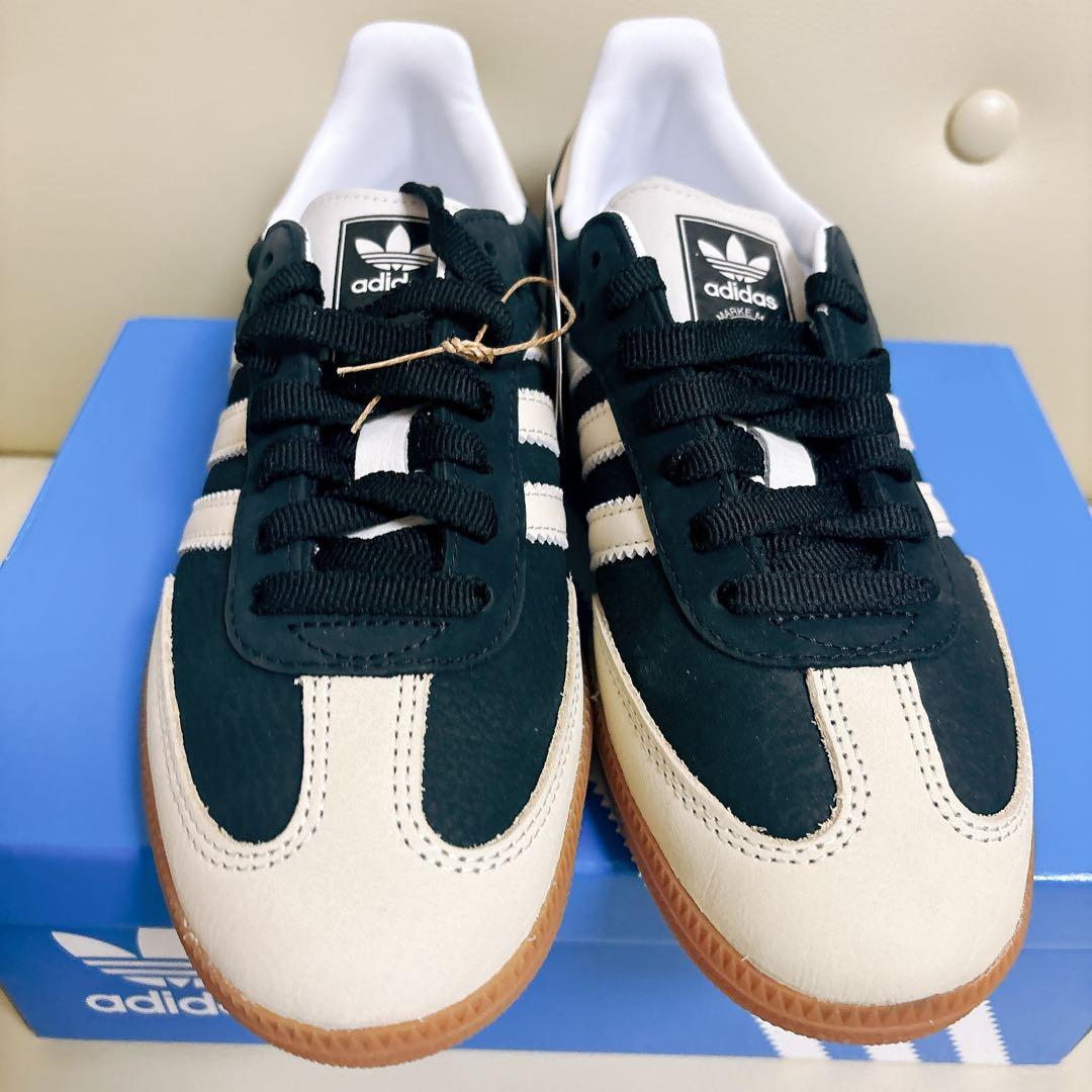 1点限定！adidas✨Samba OG サンバ ブラック/ホワイト モノ 24