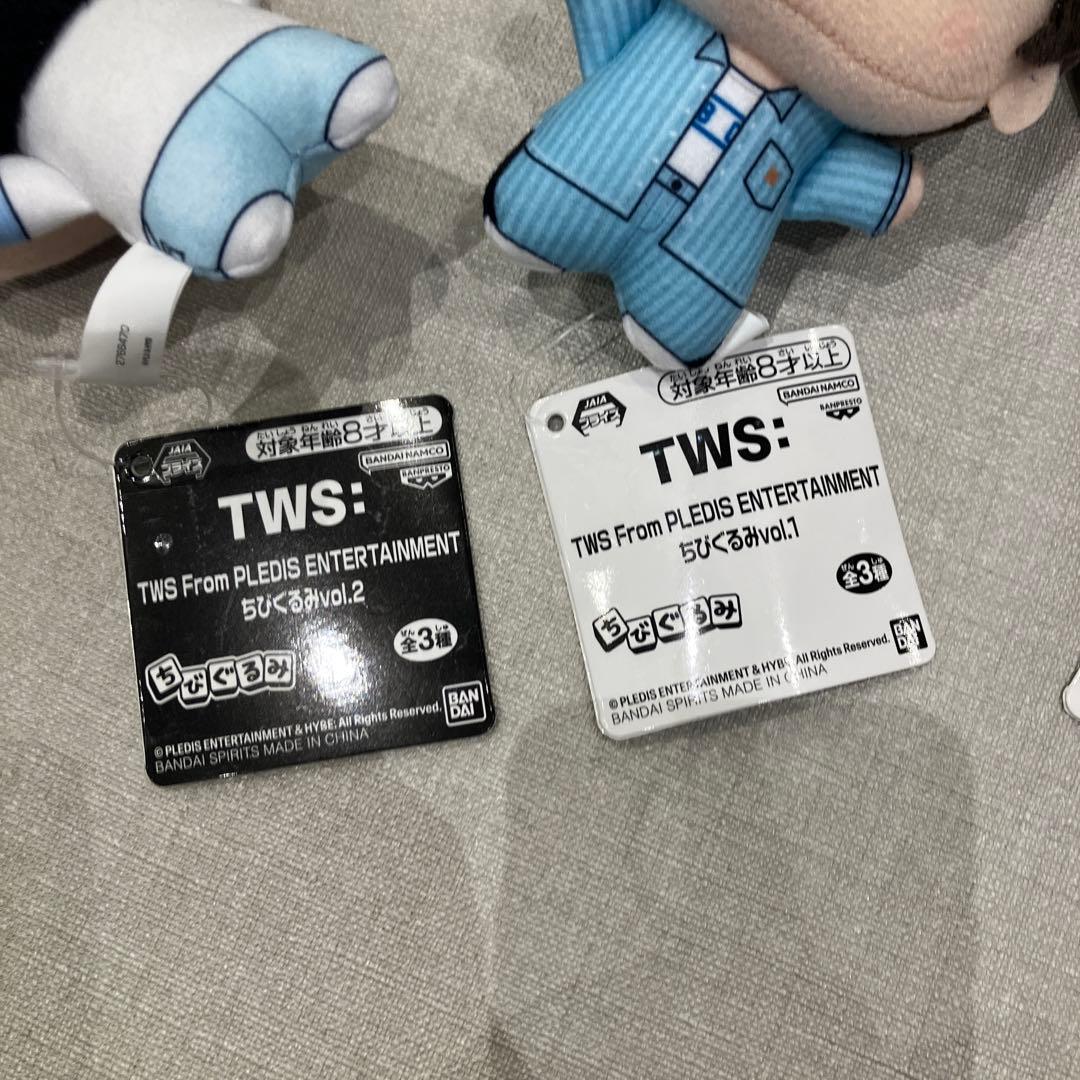 TWS ちびぐるみ 全6種セット ナムコ限定 ハンジン他 0210