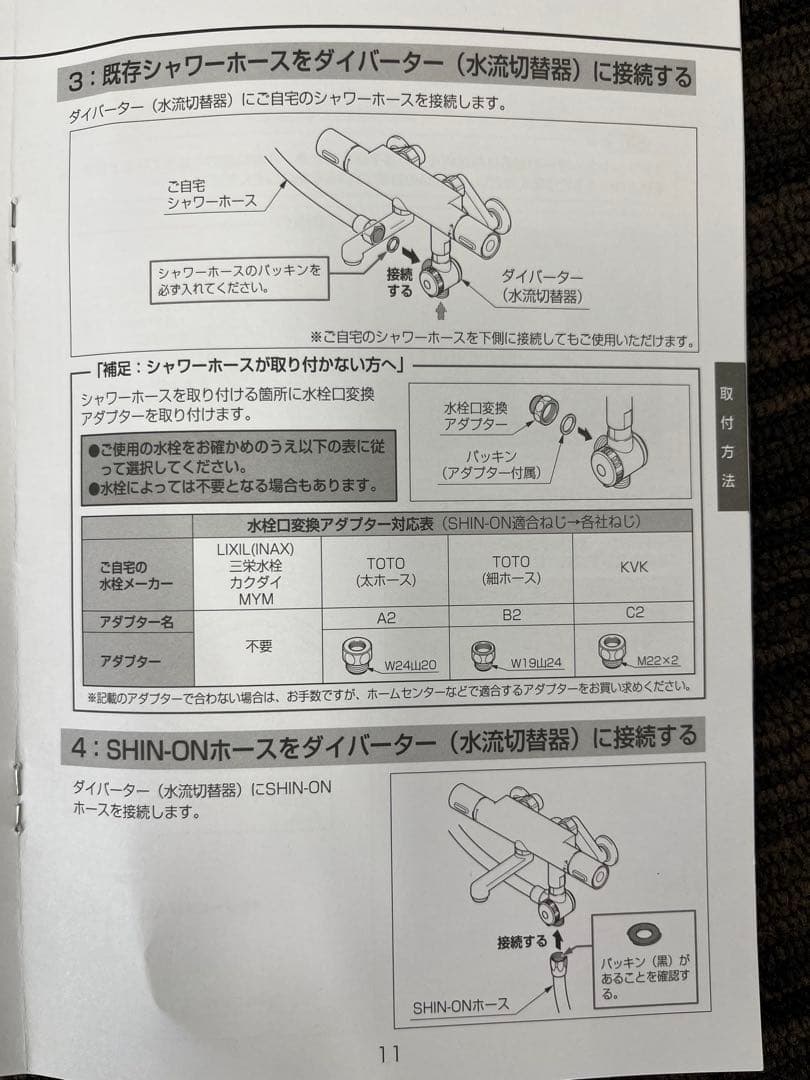 SHINON シャワーセット