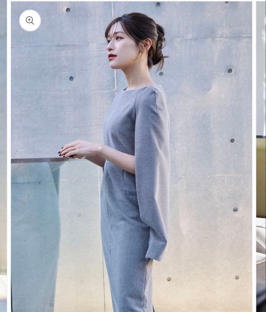 スーツ・フォーマル・ドレス laubeblanc Narrow line Cape Dress M