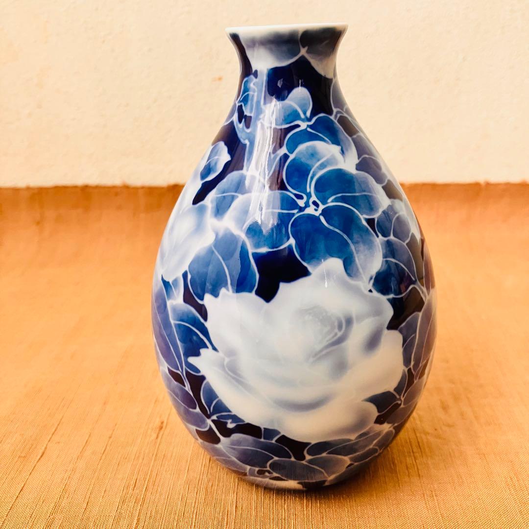 深川製磁　古代バラ　酒器揃　屠蘇器　徳利　銚子　盃　ぐい呑み　古代薔薇　有田焼