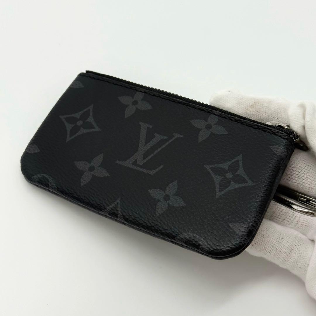 極美品 ルイヴィトン モノグラム エクリプス ポシェット クレ ケース
