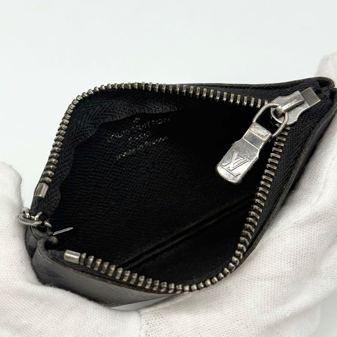 極美品 ルイヴィトン モノグラム エクリプス ポシェット クレ ケース