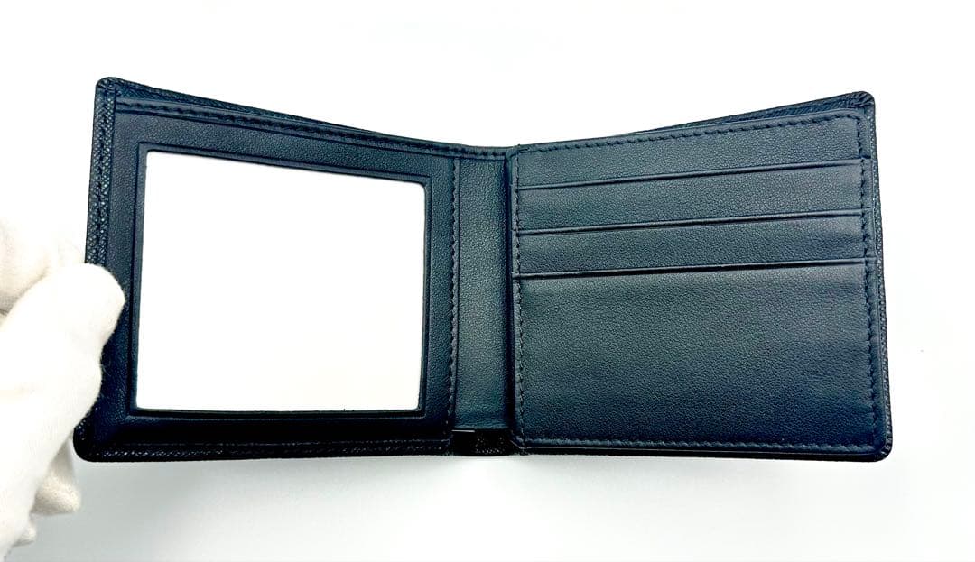 【♡新品★希少♡】 Vivienne Westwood二つ折り財布 ブラック 黒