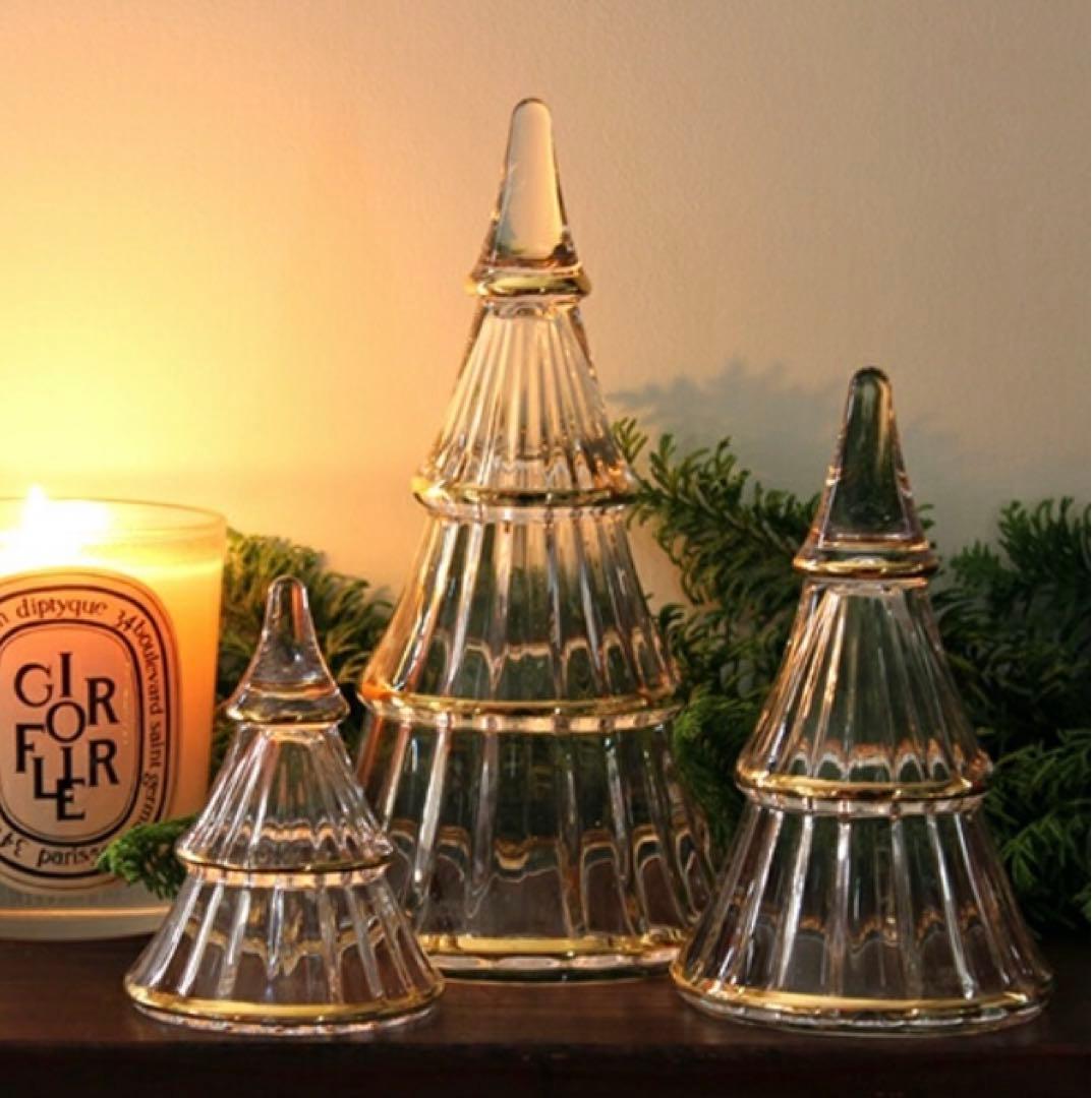 HOLME GAARD♡GLASS TREE ホルムガード ツリー 3点セット